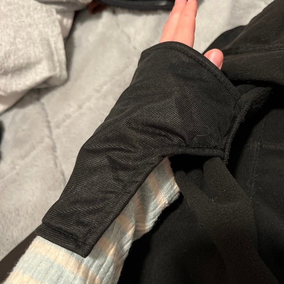 Black zip up jacket - Picture 3 of 6